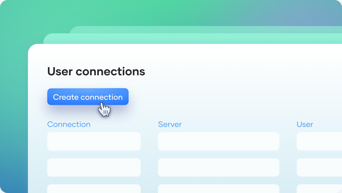 User connections