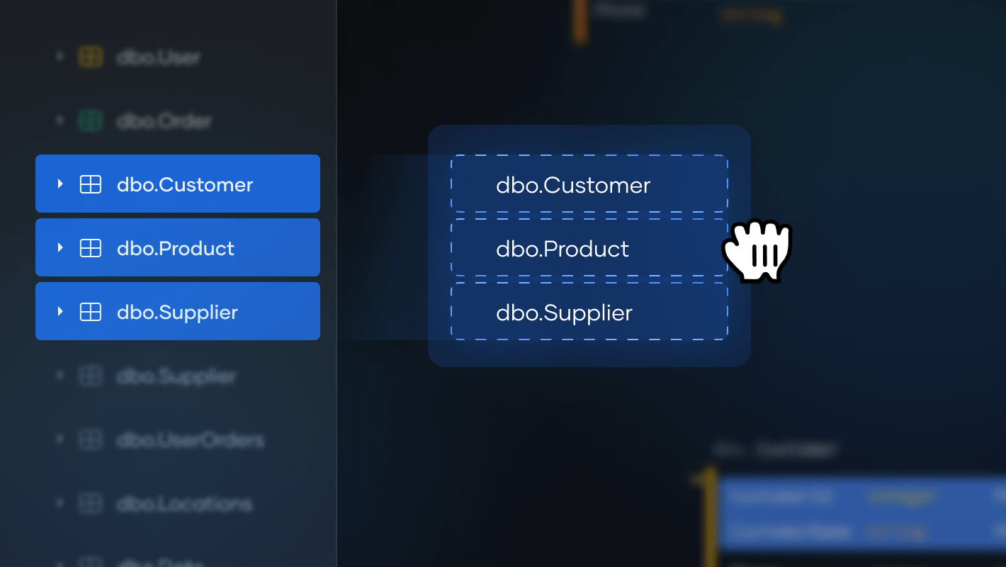 various database objects