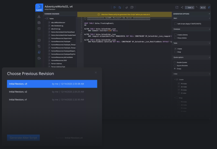 data architecture modeling tool