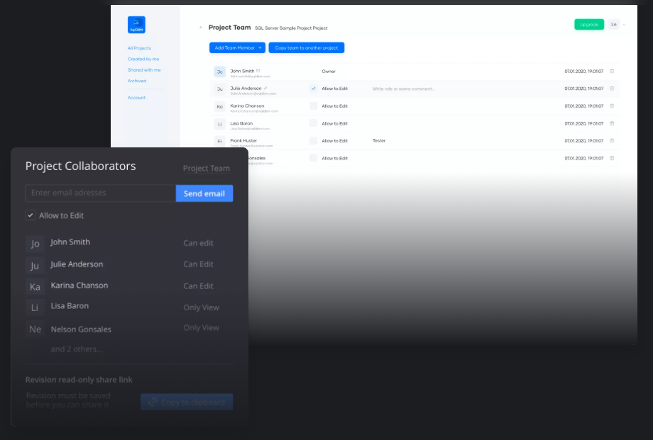 Collaborate with your team
