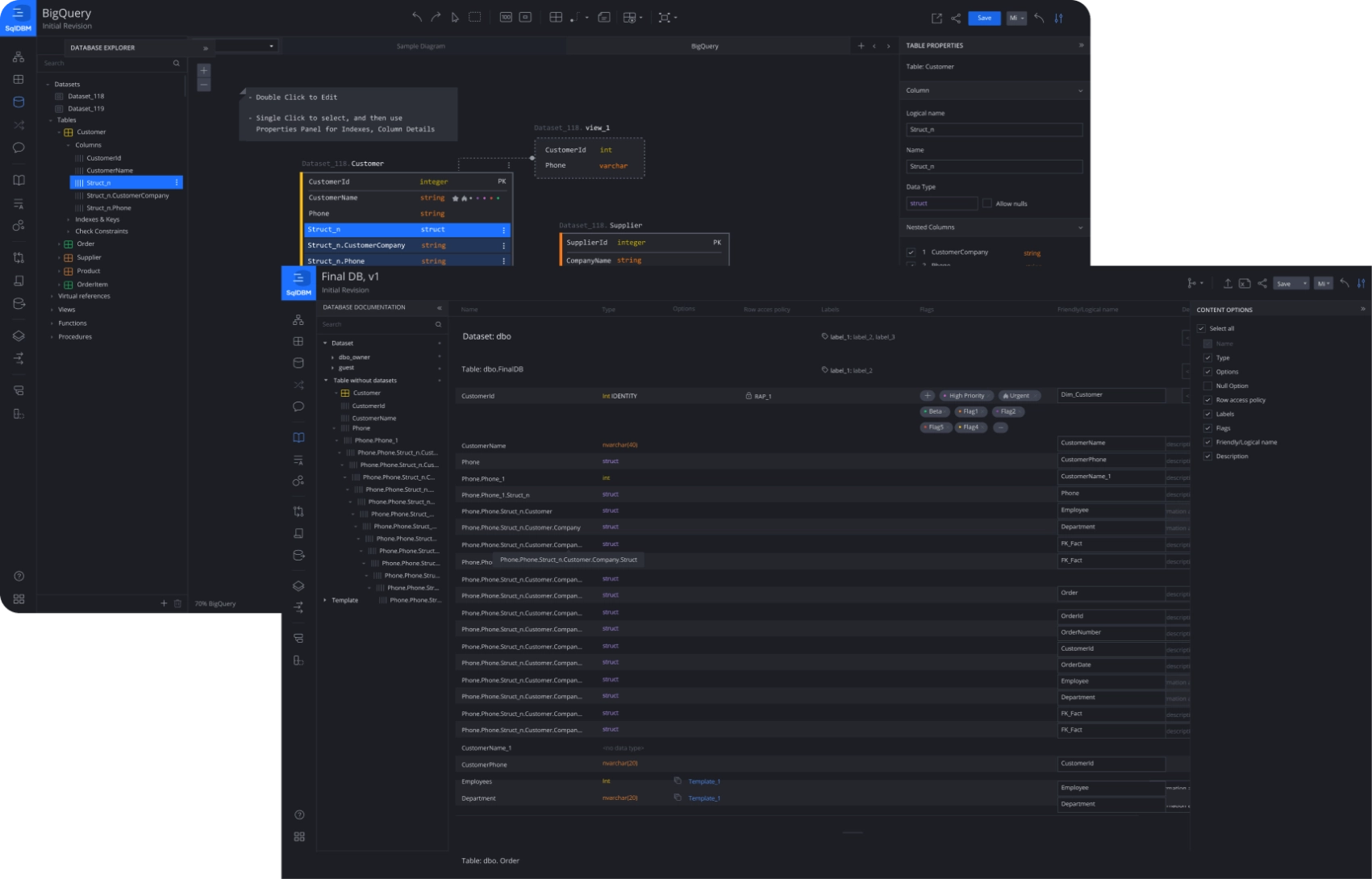 Modeling and documentation