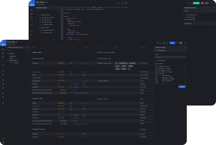 YAML output